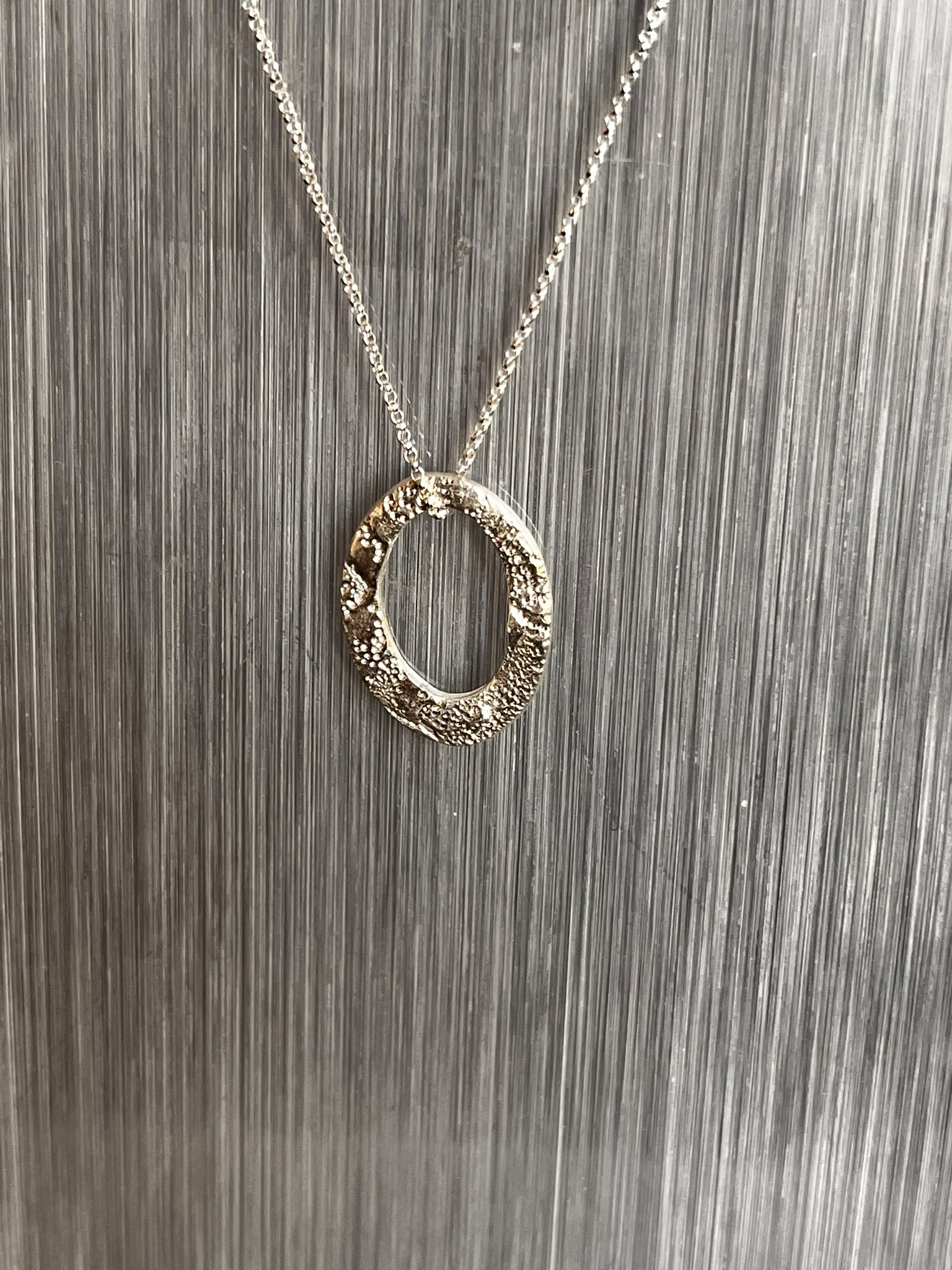 hand made silver item