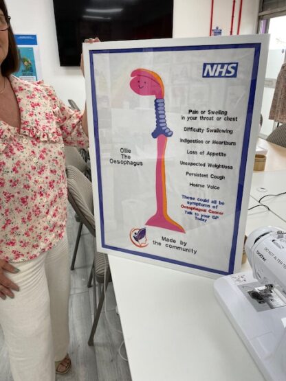 Oesophageal cancer poster