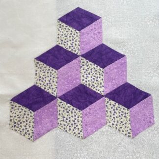 Quilting For Beginners (Round 6 ) Tumbling blocks & Josephine knot Friday 6th February 10am - 1pm