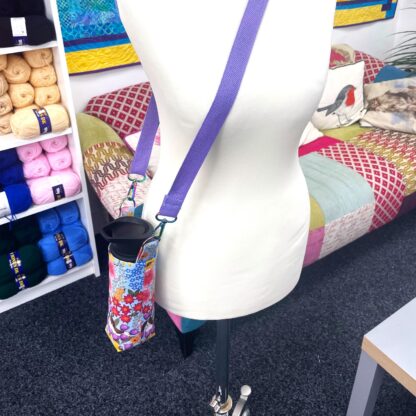 a great water bottle bag holder made at sew mindful crafts