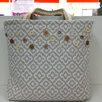 Make A Quilted Tote Button Bag (2 part workshop) starts Thursday 12th June 2pm - 4pm - Image 3
