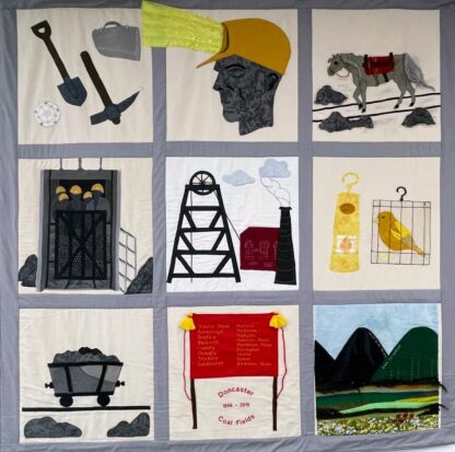 Wall hanging made by local people