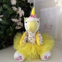 Make a beautiful memory unicorn at sew mindful crafts Doncaster
